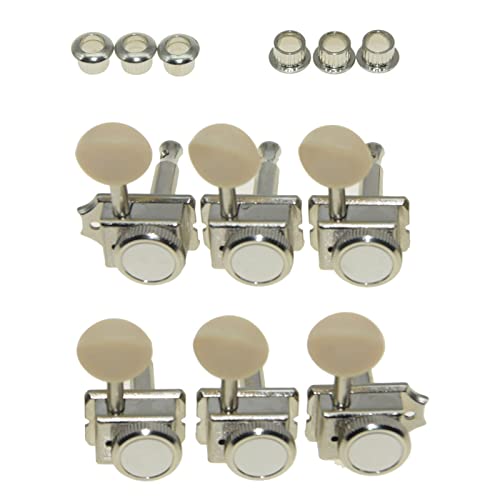 Gitarren Locking Tuners Gitarren-Stimmschlüssel Gitarren-Lock-Mechaniken Für For ST Für For TL-Gitarre Stimmgeräte Ersatzteile für gitarren (Color : 01)