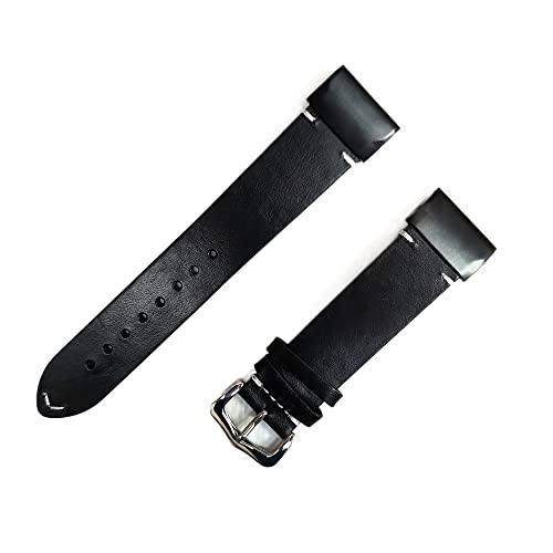 NEYENS Fenix 6 Uhrenarmband aus Ölwachs-Leder, Schnellverschluss, 22 mm, für Garmin Fenix 5/5 Plus/Forerunner935/Instinct, For Fenix 6, Achat