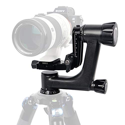 SIRUI PH-10 Gimbal Carbon Kardan Kopf 360° Panorama, bis 15kg Tragkraft, Arca Swiss kompatibel