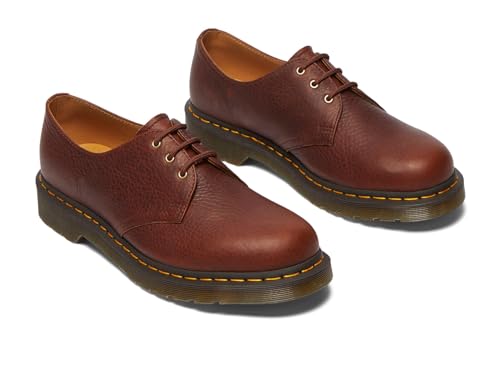 Dr. Martens Unisex-Erwachsene 1461 Oxford-Schuhe aus Leder, Cashew, 12 Women/11 Men