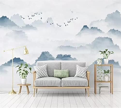 XLMING Abstrakte Landschaft Wasser Marmor 3D Tapete Wohnzimmer Sofa Schlafzimmer Esszimmer Home Dekoration Wand-200cm×140cm