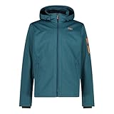 CMP Herren Light Softshell Melange Jacke, deep lake mel.-Antracite, 48