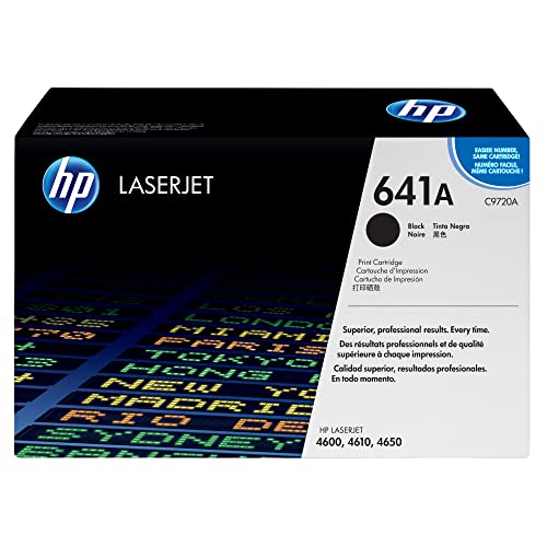 HP 641A (C9720A) Schwarz Original Toner für HP Color Laserjet 4600, HP Color Laserjet 4650