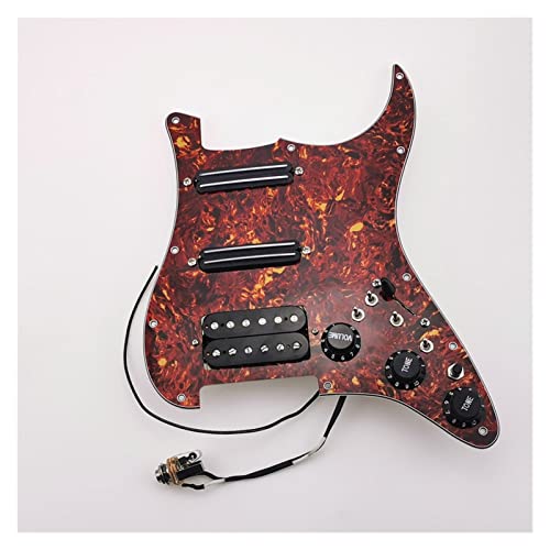 Geladenes Gitarren-Pickguard Gitarren-Pickups Humbucker. Ssh Gitarrenkabel-Kabelbaum Push-Pull-Töpfe Für ST 20-Töne