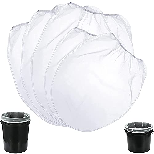 Knadgbft 30 StüCke Farbsieb Beutel 20 StüCke 5 Gallonen Weiß Feinmaschige Filterbeutel 10Pcs1 Gallonen Farbfilter Beutel für Farbe