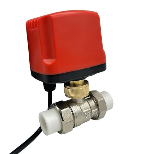 Kugelhahn Kugelhahn Hot Melt Double Union Motorisierter 2-Draht/3-Draht Wasserdichter Elektrischer Kugelhahn IP65 Für Trinkwasseranlagen(DC24V_CR04)