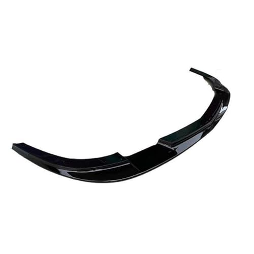 Frontspoiler Lippe Für Chevy C6 Für Corvette 2005-2013 Z06 ZR1 Stil Carbon Faser Stil Glänzend Schwarz Matt Schwarz 3 STÜCKE Auto Front Stoßstange Lippe Splitter Lip Frontstoßstange Spoiler(Glossy Bla