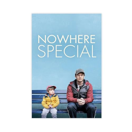 biegzc Filmposter "Nowhere Special (2020)", Leinwand, Poster, Schlafzimmer, Dekoration, Landschaft, Büro, Raumdekoration, Geschenk, 50 x 75 cm