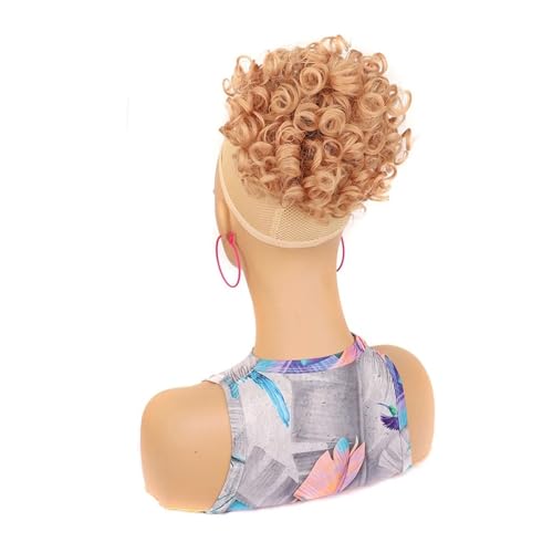 Haarteil Haarteil „Messy Bun“ for Frauen, elastischer Kordelzug, locker gewellte, lockige Haarknoten, synthetische Pferdeschwanz-Haarverlängerungen for den täglichen Gebrauch Haarverlängerung(18M22)