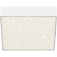 Briloner LED-Deckenleuchte 'Flame Star' weiß 15,7 x 15,7 cm 1000 lm