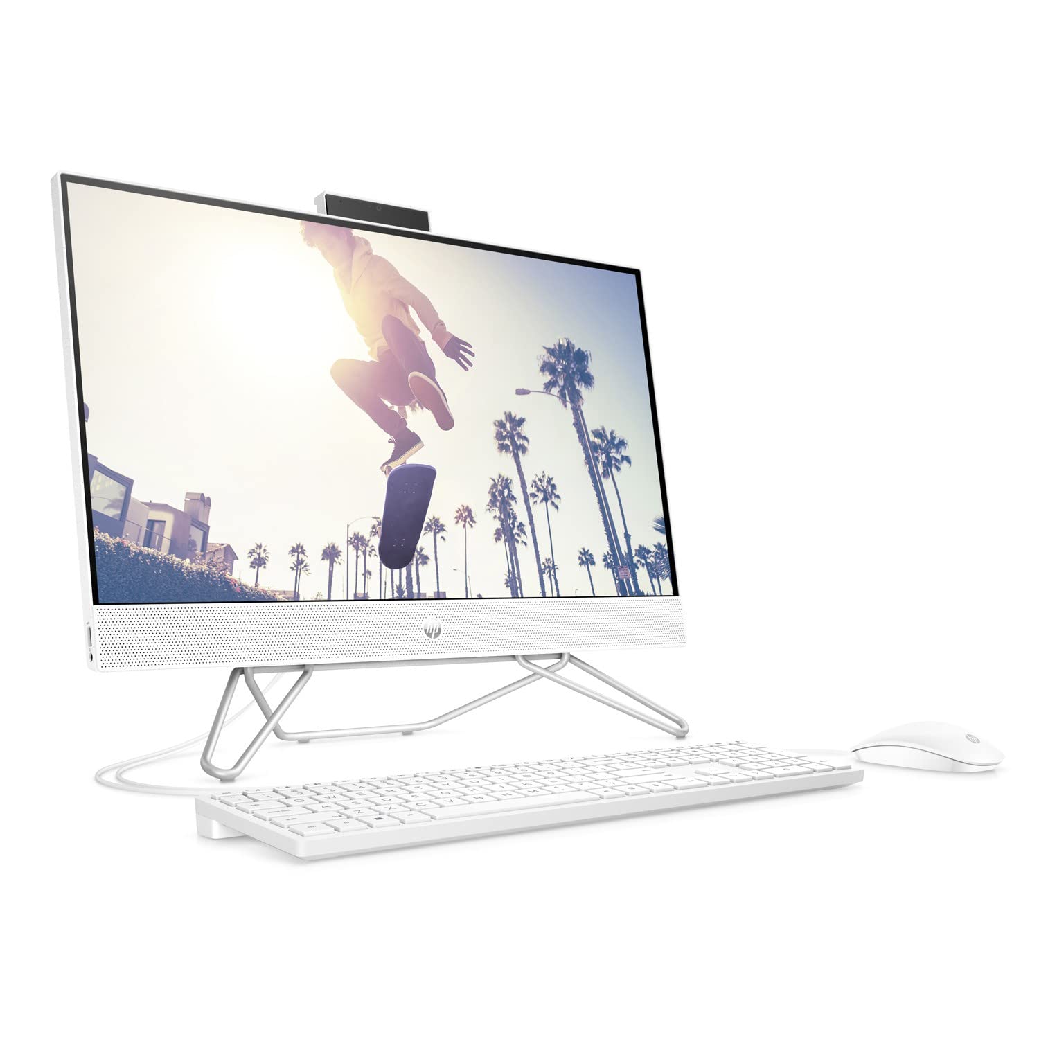 HP All-in-One PC 24-cb1103ng 60,5cm (23,8") FHD-Display Intel® Core™ i3-1215U, 8GB RAM, 256GB SSD, DOS