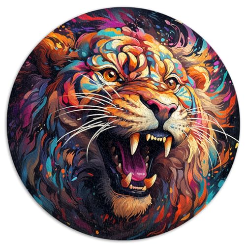 Puzzle für Tiger, 1000 Teile für Erwachsene, Puzzle 67,5 x 67,5 cm, und das Puzzle bietet Spaß für Aktivitäten zu Hause, Geburtstagsgeschenk, Reisegeschenk,