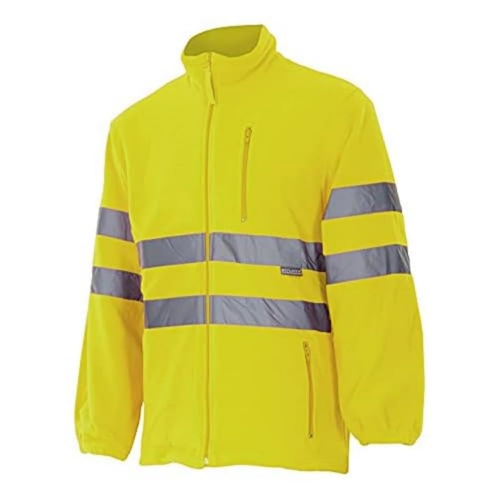 Velilla 181 Warnschutz-Fleecejacke, Neongelb, Größe 3XL