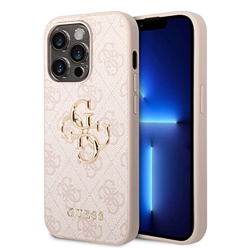 CG MOBILE Guess PU-Lederhülle für iPhone 15 Pro Max (Pink)