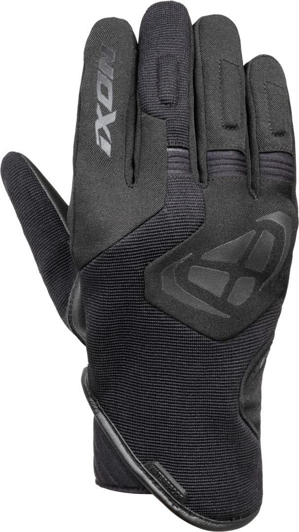 Fly Racing Ixon MS Mig WP Motorradhandschuhe (Schwarz, 2XL)