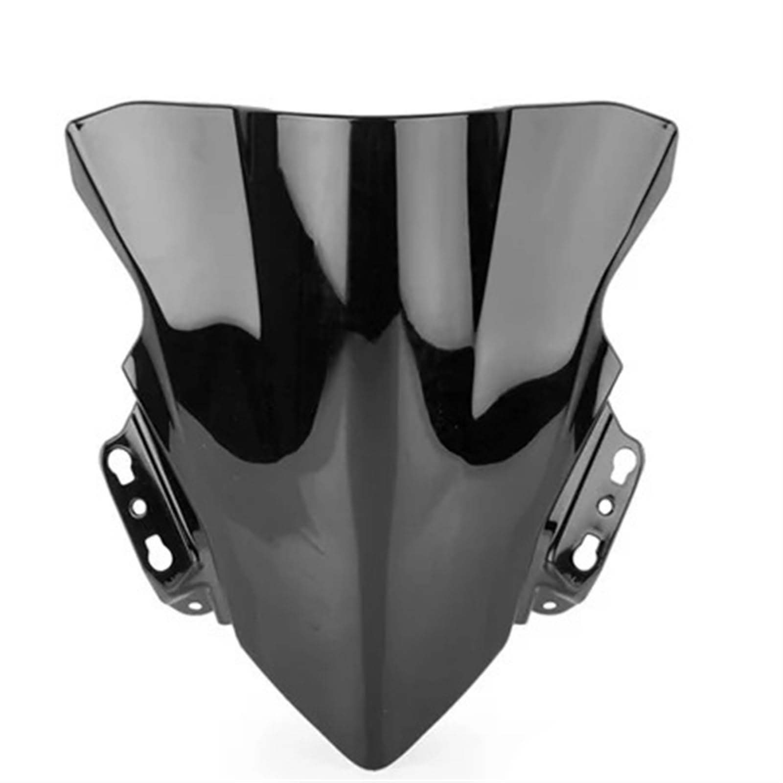 Für Kawasaki Für Ninja Für 250SL Für ZX250SL 2014 2015-2018 Windschutzscheibe Motorrad Windschutzscheibe Wind Schild Screen Protector Teile Motorrad Windschutzscheibe Verstellbare(Black)