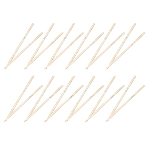 12 Paar 5A/7A Trommel Stick Komfortable Hand Grip Drumstick Rutschfeste Leichte Ahorn Holz Drumsticks Für Schlagzeuger Anfänger