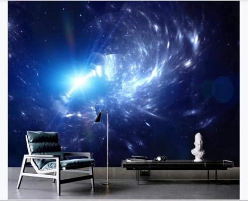 Blauer Himmel 3D Tapete Poster Restaurant Schlafzimmer Wohnzimmer Sofa TV Dekorative Wand-200cm×140cm