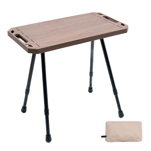 Btgghytr Outdoor Klapptisch Tragbarer Schreibtisch Aluminiumlegierung Campingtisch Reisen BBQ Strände