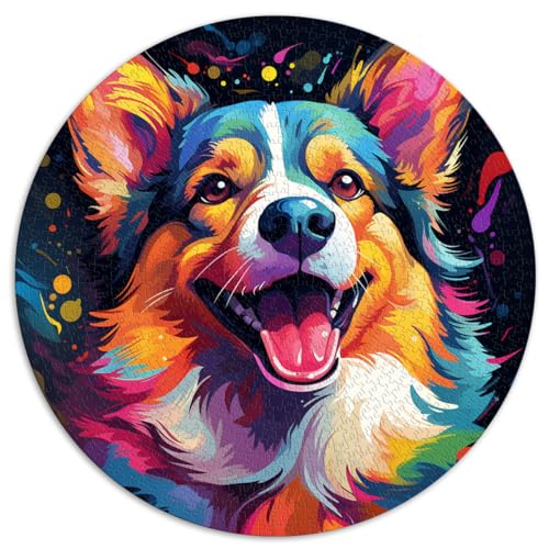 Puzzles Corgi-Hunde-Puzzles 1000 Teile 67,5 x 67,5 cm Puzzlespiel Familienspiel Stressabbau Schwieriges Herausforderungspuzzle