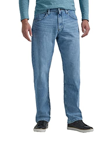 Wrangler Herren Relaxed Fit Jeans, Stonewash Flex, 40W / 30L