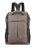 Cullmann Malaga CombiBackPack 200, Rucksack, Fototasche Braun, 220 x 190x 115 mm