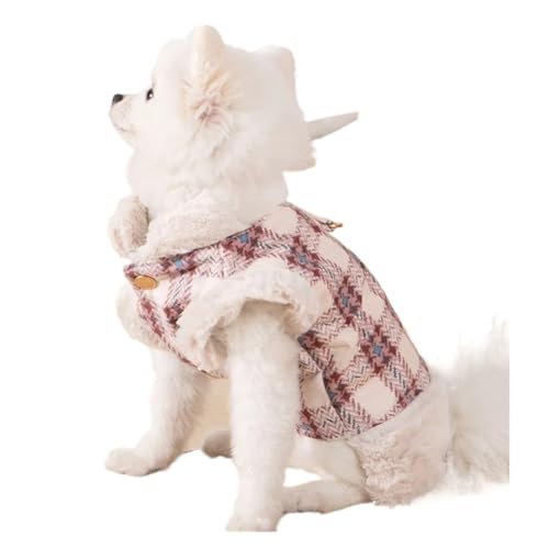 Hundejacke für Hunde, Chihuahua-Kleidung, warme Hundekleidung, Weste, passend für kleine und mittelgroße Hunde, Größe XS - 2XL (Stil 2, XL)