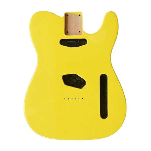 Gitarrenkörper Aus Erlenholz, Hellgelbe Farbe Für E-Gitarre, Hochglänzender Korpus Für TL-Gitarren-Bausätze, Gebäudeteile