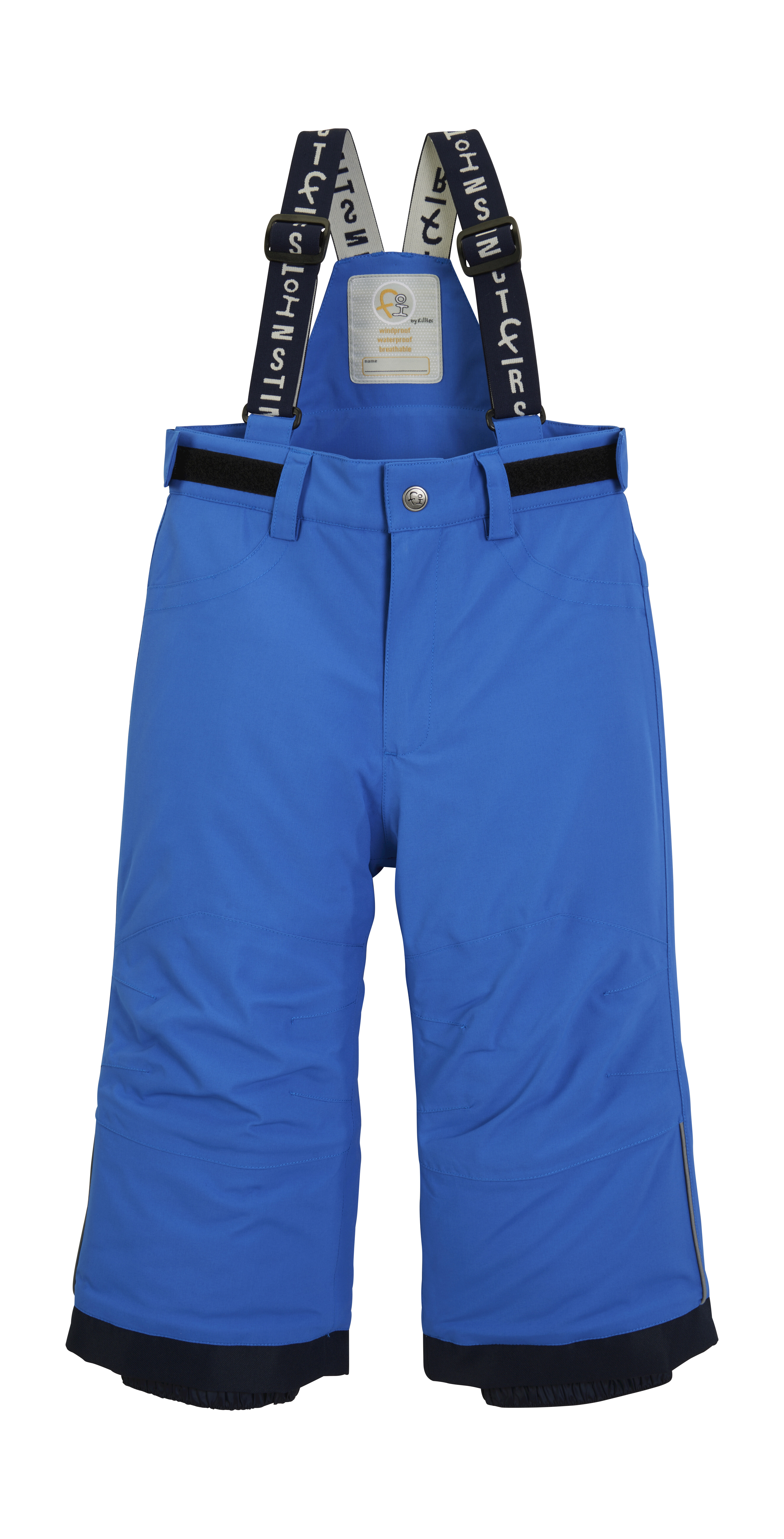 first instinct by killtec Kinder Skihose/Matschhose/Funktionshose mit Trägern und Schneefang FISW 48 MNS SKI PNTS, royal, 122, 39989-000