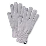 Smartwool Herren Glove Liner-Handschuh, Light Gray Heather, L