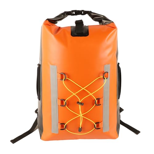 YiNLuax 30L Dry Bag Wasserdichte Tasche Kajakfahren Bootfahren Wasserdichter Rucksack mit Seitentasche Schwimmende Trockentasche Rucksack Wasserdicht