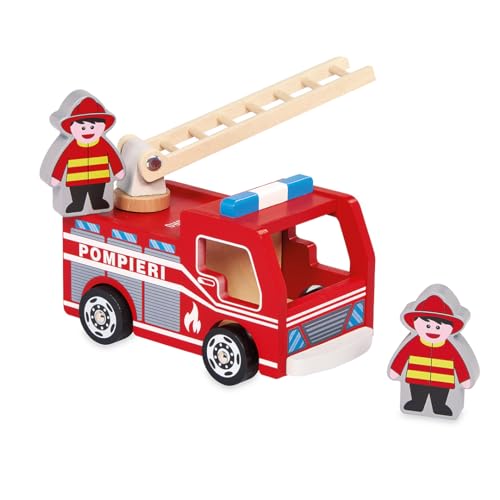 Dal Fire Truck Feuerwehrauto aus Holz 54107