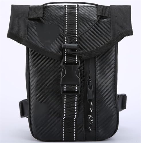 Motorrad Beintasche Männer Oxford Taille Tasche Drop Oberschenkel Bein Tasche Tasche Gürtel Hüfte Bum Geldbörse Motorrad Fahrer Umhängetasche Messenger Schulter Taschen Motorrad Tasche Bein(K)