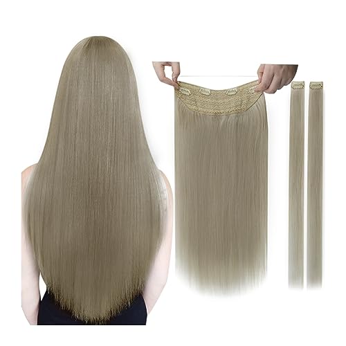 Clip-in-Haarverlängerungen Clip-in-Haarverlängerungen aus echtem Echthaar, weiche, natürliche, handgefertigte Echthaarverlängerungen for Frauen, lange, glatte Echthaar-Clip-in-Haarverlängerung Clip-in