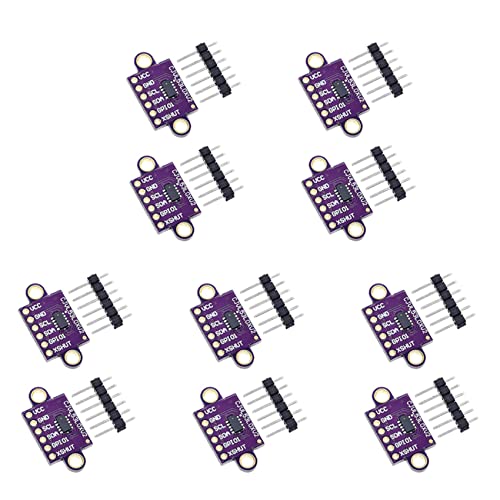 Kiudduy 10 Stück VL53L0X Flugzeit ToF Ranging Sensor Breakout 940Nm -VL53L0XV2 Distanz Modul I2C IIC