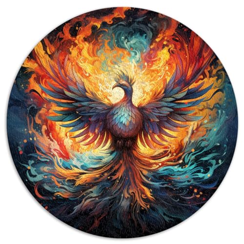 Puzzles für Phoenix Magic, farbenfrohes Puzzle 1000 Teile für Erwachsene, 26,5 x 26,5 Zoll, Puzzle-Kunstwerk, Familienaktivität, Puzzles, Lernspiele