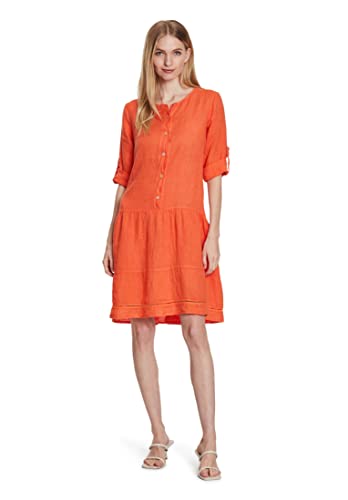 Cartoon Damen 1503/7367 Kleid, Red Orange, M