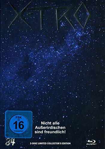 X-TRO - 3-Disc Limited Collectors Edition Mediabook mit Silberprägung - limitiert auf 111 Stück (+ DVD) (+ CD-Soundtrack) [Blu-ray]