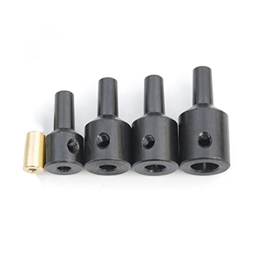 KhUKhu Bohrfutter Pleuelhülse Kupferstahl Kegelkupplung Hinterloch 3,17 mm 4 mm 5 mm 6 mm 8 mm für Bohrmaschine (Farbe: J 5 mm)