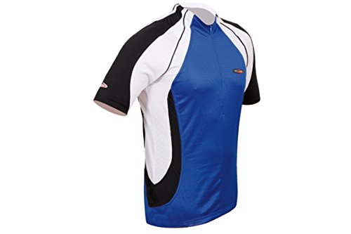 MASSI M/C Vulcan, Maillot Ciclismo Herren XL blau (blau/weiß)