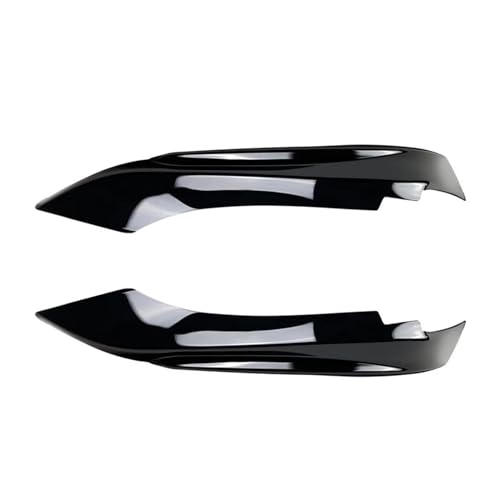 Splitter Frontspoilerlippe Splitter Spoiler Nebelscheinwerfer Kühlergrill Für 4er F32 F32 F36 420d 425d 430i 430d 435d MP Tech 2014-2020 Frontlippe(Gloss Black Splitter)