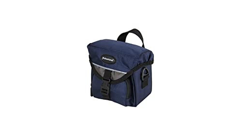 Haberland Unisex – Erwachsene Mini Lenkertasche, Blau, 15 x 10 x 12 cm