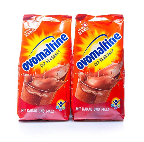 Ovomaltine Tägliche Energie mit Malz und Kakao, Nachfüllbeutel, 500 g, 6er Pack