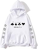 Alice in Borderland Hoodies Männer Cartoon Karten Sweatshirt Harajuku Grafik Streetwear Frauen Anime Tops Männer Kleidung - Geschenk