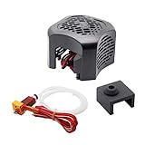 Qsvbeeqj Hotend 3D Druck Teile Heatbreak Wärme Block Thermistor Extruder Düse Zusammengebautes Für Ender3V2 3D Drucker