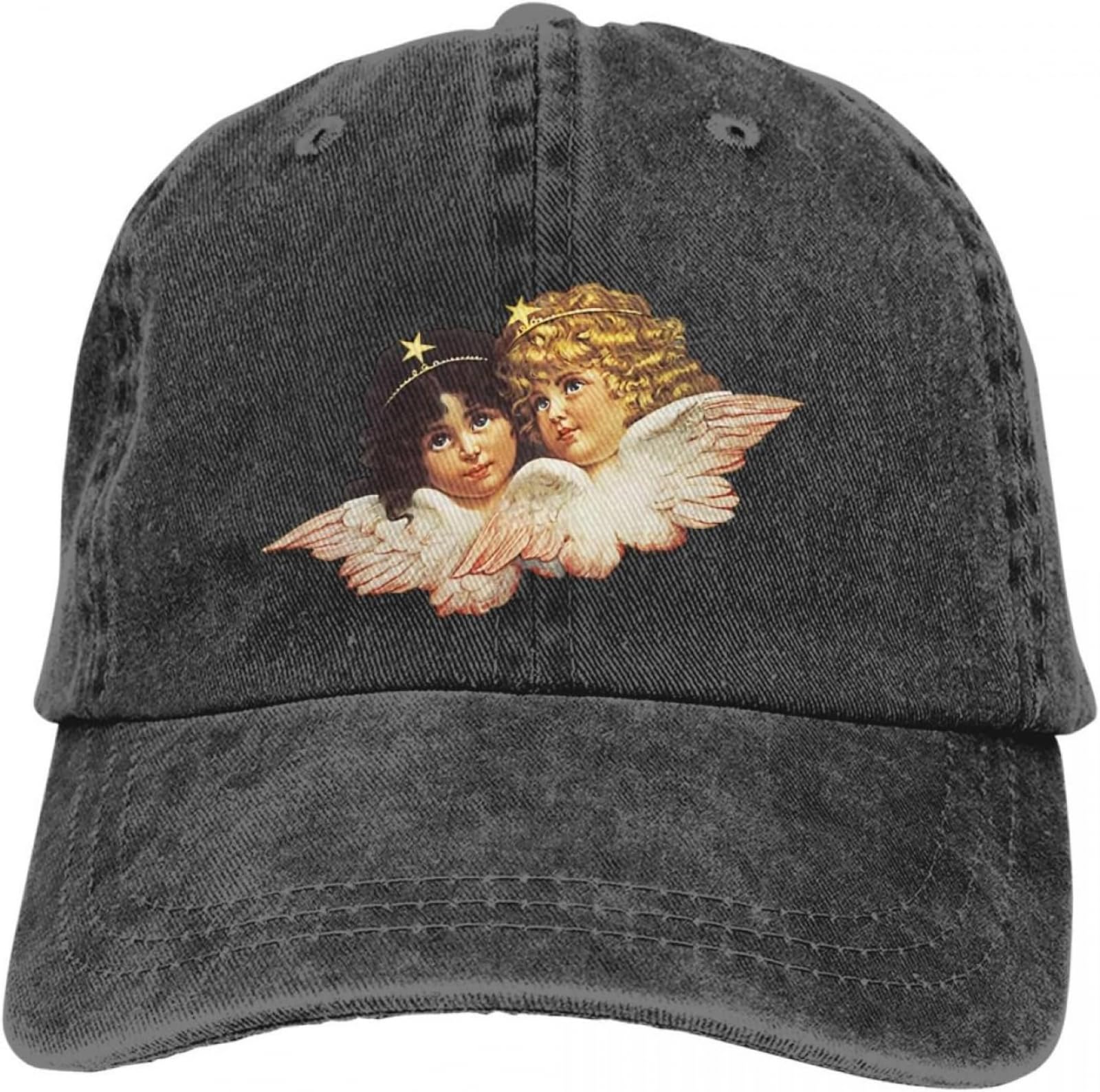 GPMZZMIX Baseballkappe Hiphop Sonnenhut Fiorucci Cherubs Baseballkappe Männer Hüte Frauen Visierschutz Snapback Caps Geschenk