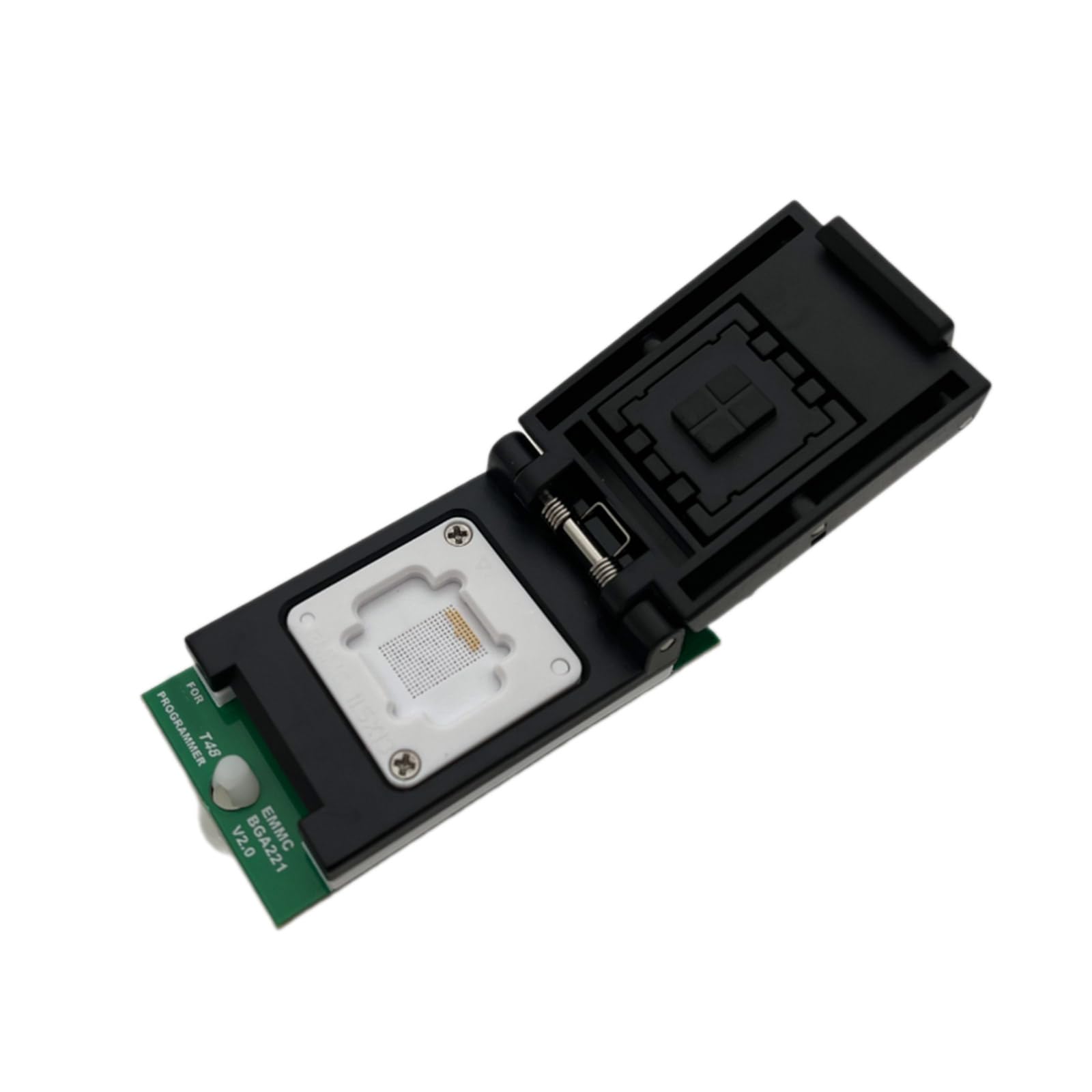 EMMC BGA221 Adapter IC Sockel Programmierer 2 0 Doppel Kopf Sonden BGA221 Programmieradapter Für T48 Programmierer