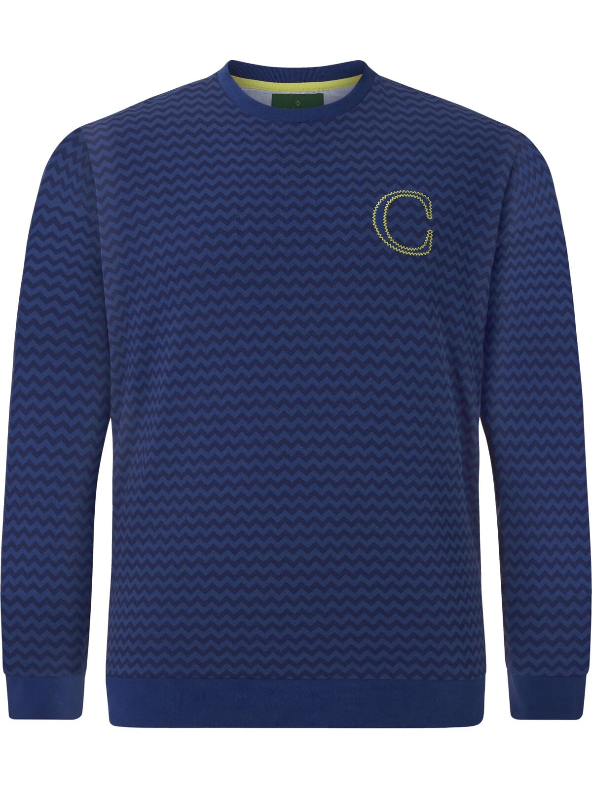 Charles Colby Herren Sweatshirt Earl Lemuel blau XL - 56/58