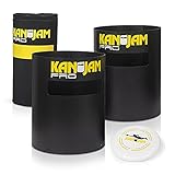 Kan Jam Unisex-Adult Pro Game Set, Black Yellow, Standard