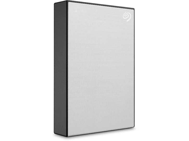 SEAGATE One Touch mit Passwort Festplatte, 4 TB HDD, 2,5 Zoll, extern, Silber